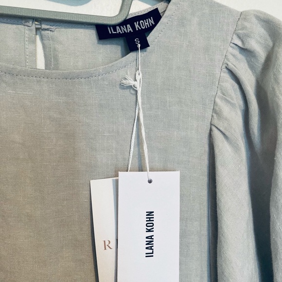 Ilana Kohn Iona Dress S - “Cloud” light blue linen - Picture 8 of 10